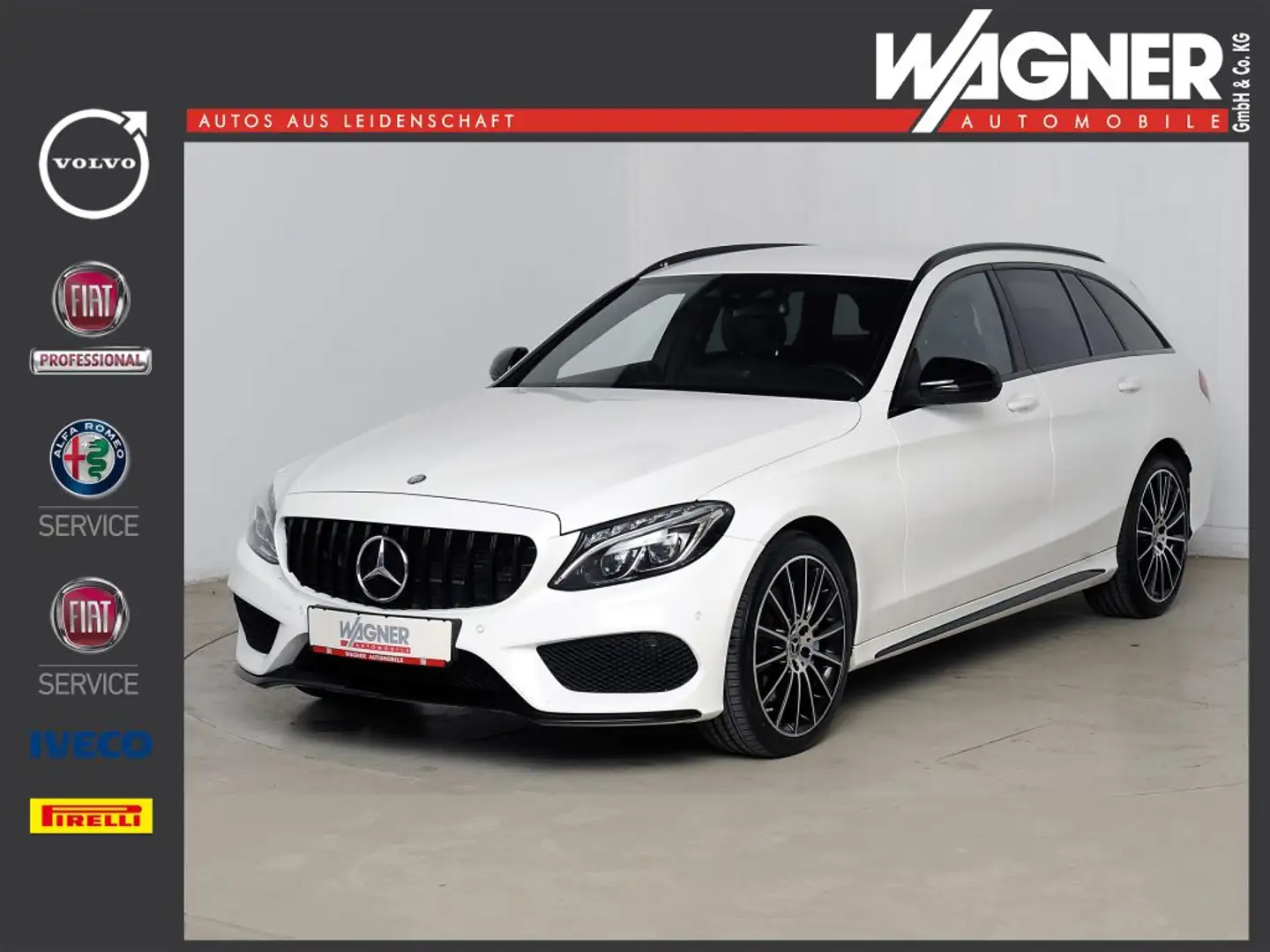 Mercedes-Benz C 400 T 4Matic 9G-TRONIC AMG Line *Business PLUS-Pak.* Weiß - 1