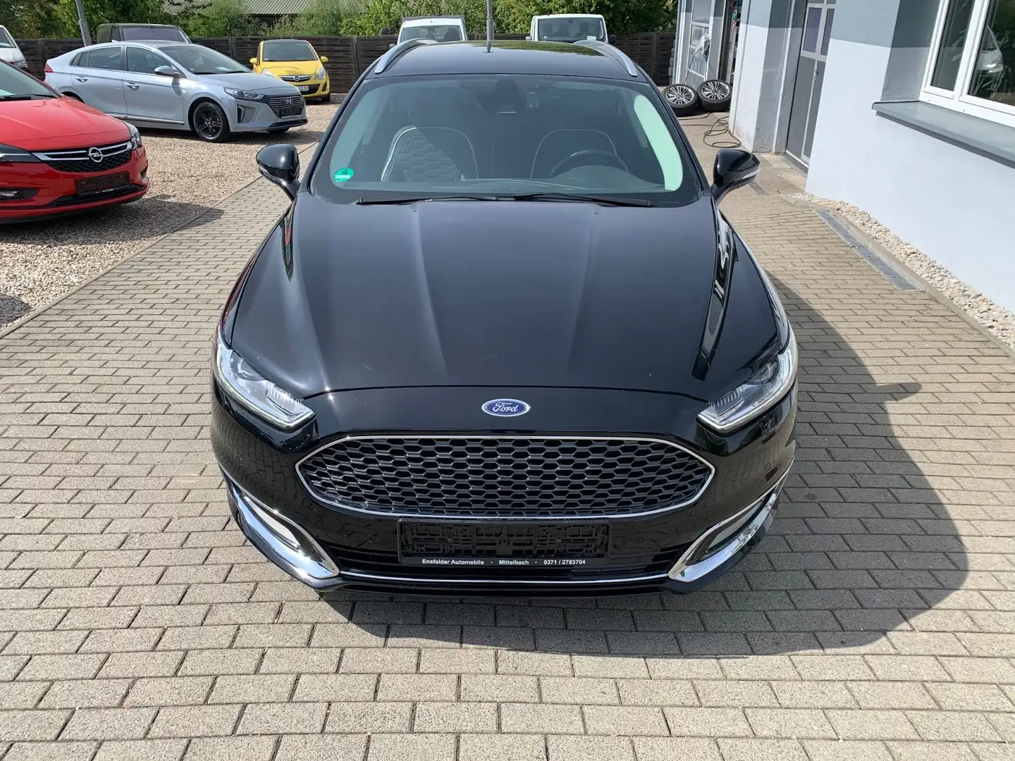 Ford Mondeo Turnier Vignale AWD 2,0TDCi Aut LED Leder Schwarz - 2
