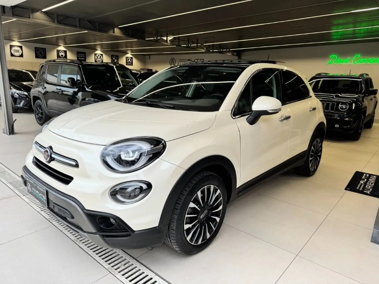 Fiat 500X 1.6 MTJ 120 CV CROSS + TETTO APRIBILE+FULL LED Bianco - 1