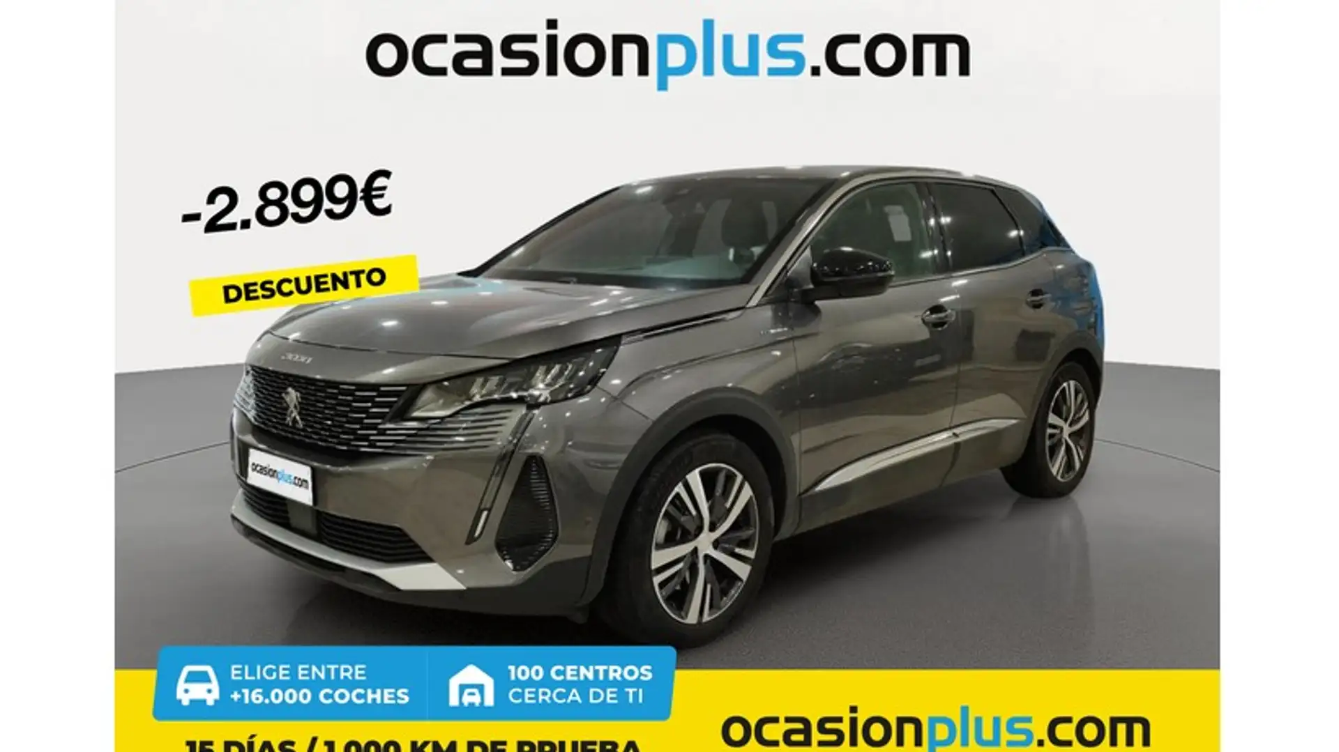 Peugeot 3008 1.6 THP Allure Aut. 155 Gris - 1