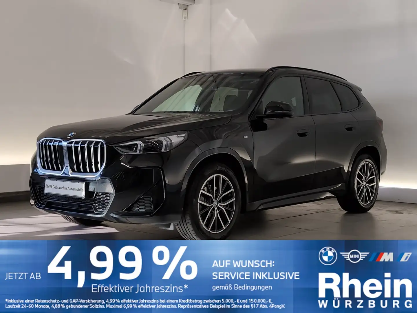 BMW X1 sDrive 18i M Sportpaket HiFi/DAB/LRH HiFi/DAB/LRH Schwarz - 1