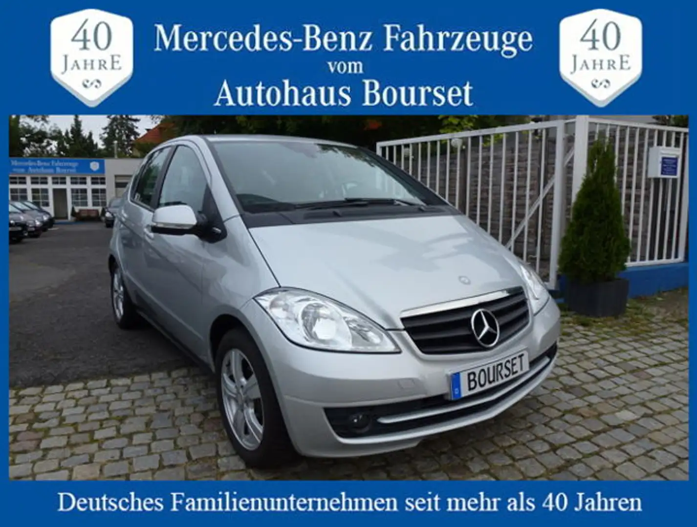 Mercedes-Benz A 160 2012 Klima-Navigation-erst 65.000KM Silber - 1