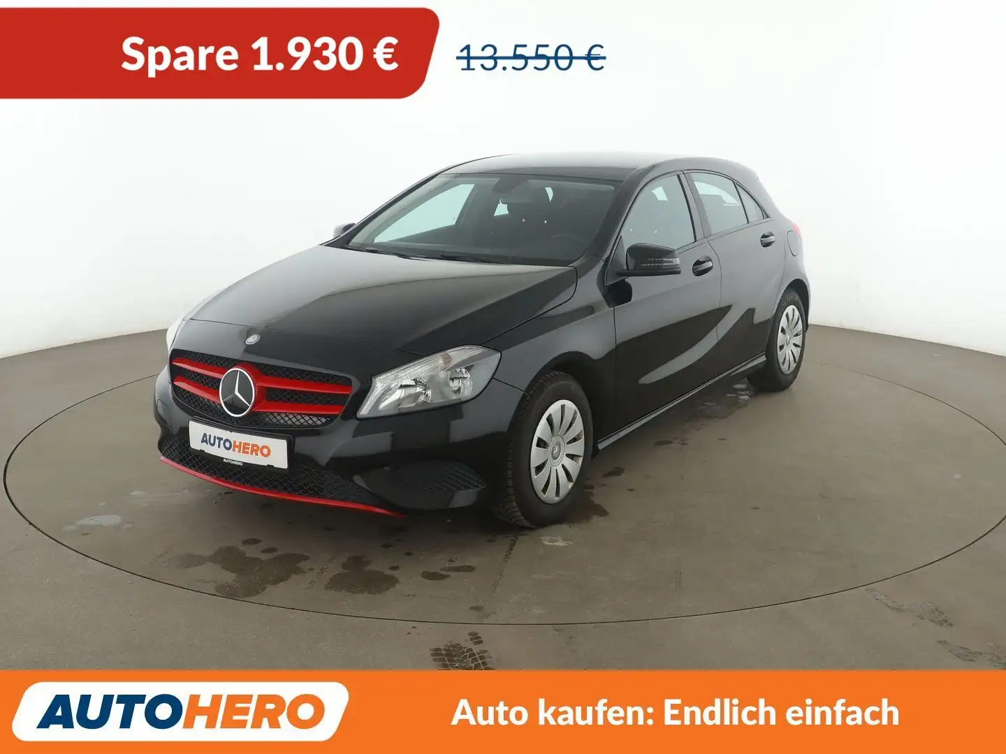 Mercedes-Benz A 180 A 180 BlueEfficiency *KLIMA*GARANTIE* Negro - 1