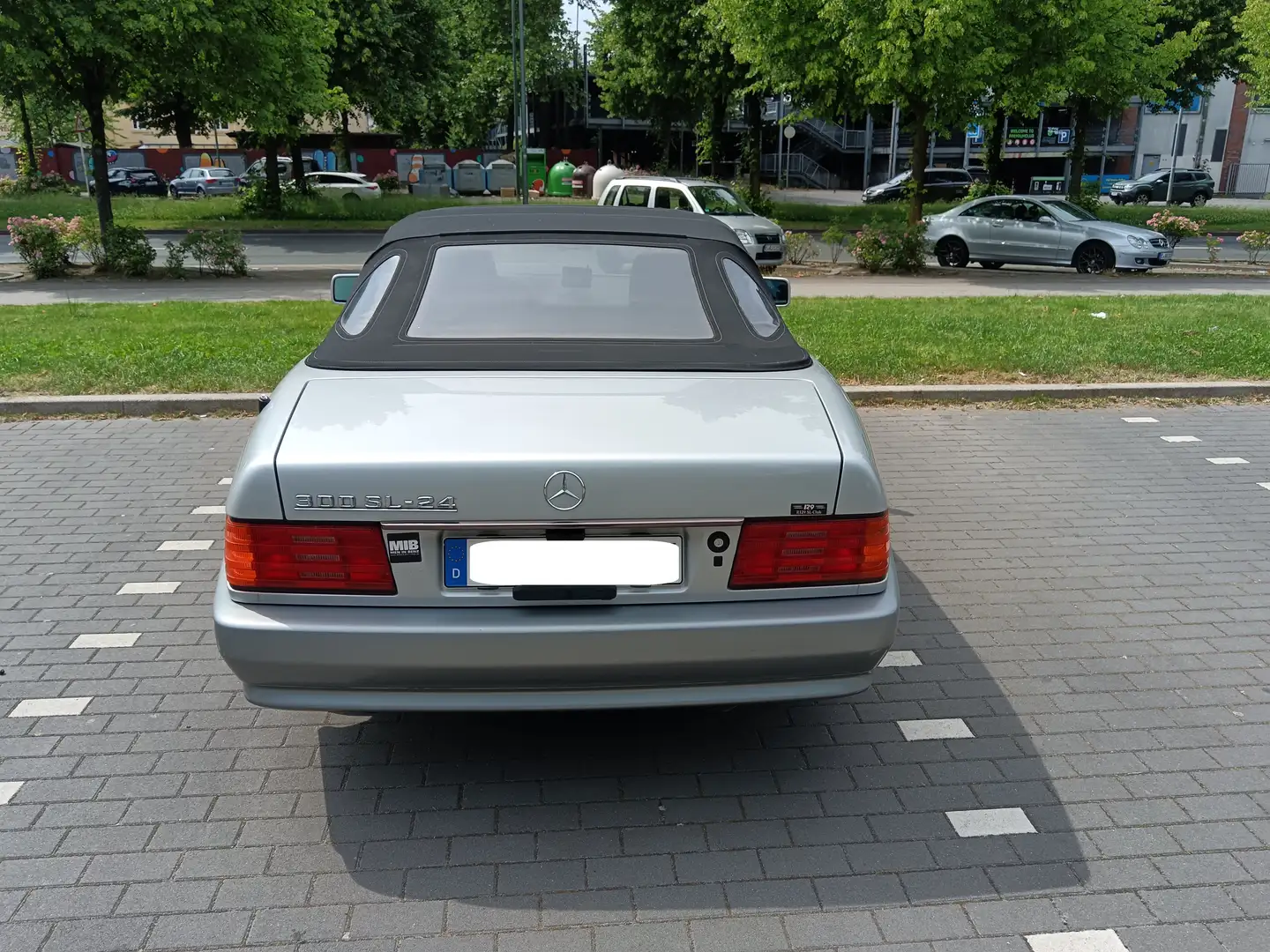 Mercedes-Benz SL 300 SL-Klasse SL-24 Silber - 2