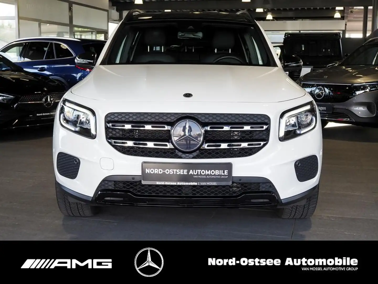Mercedes-Benz GLB 200 PROGRESSIVE NAVI PANO AHK NIGHT LED PDC Weiß - 2