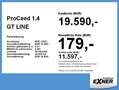 Kia ProCeed / pro_cee'd ProCeed 1.4 GT LINE ACC+LED+Navi+SHZ+Winterp.+LM Rot - thumbnail 4