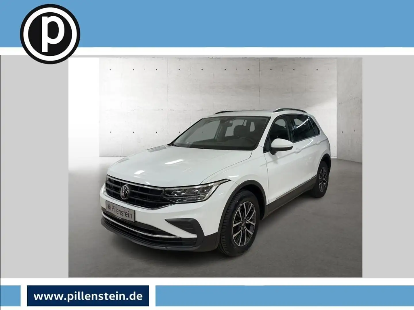 Volkswagen Tiguan LIFE 2.0 TDI DSG LED NAVI KAMERA EL.HKL Weiß - 1
