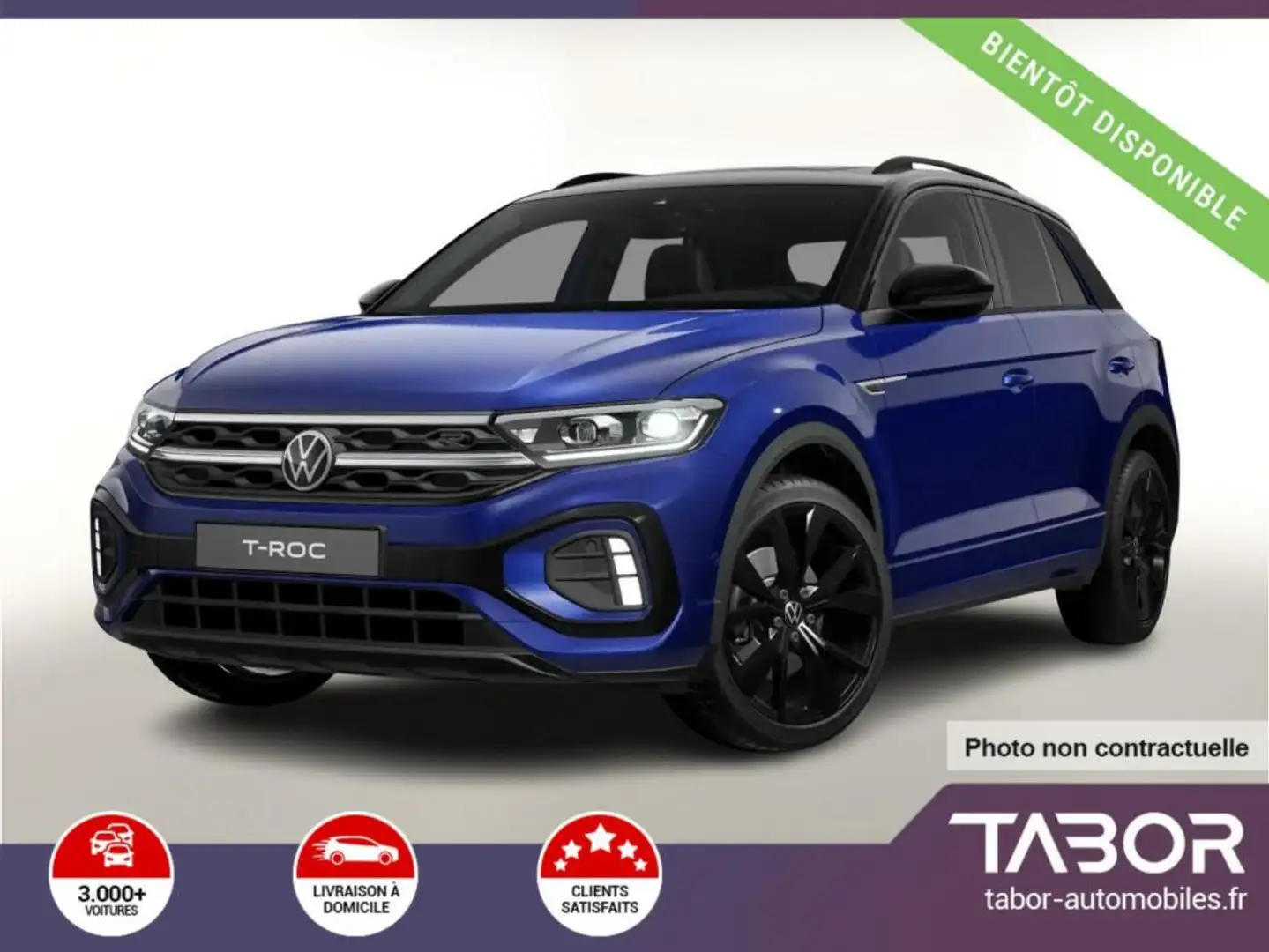 Volkswagen T-Roc 1.5 TSI 150 DSG R-Line Pano Bleu - 1