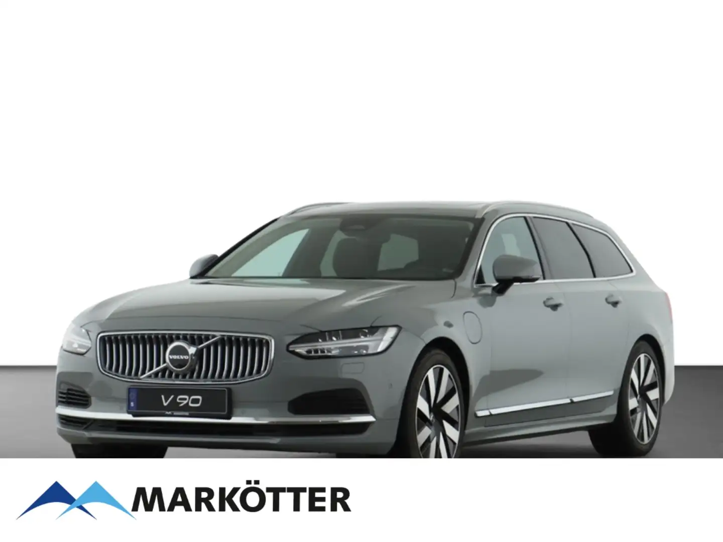 Volvo V90 T6 AWD Ultra Bright Plug-In Hybrid/AHK/Pano Gris - 1