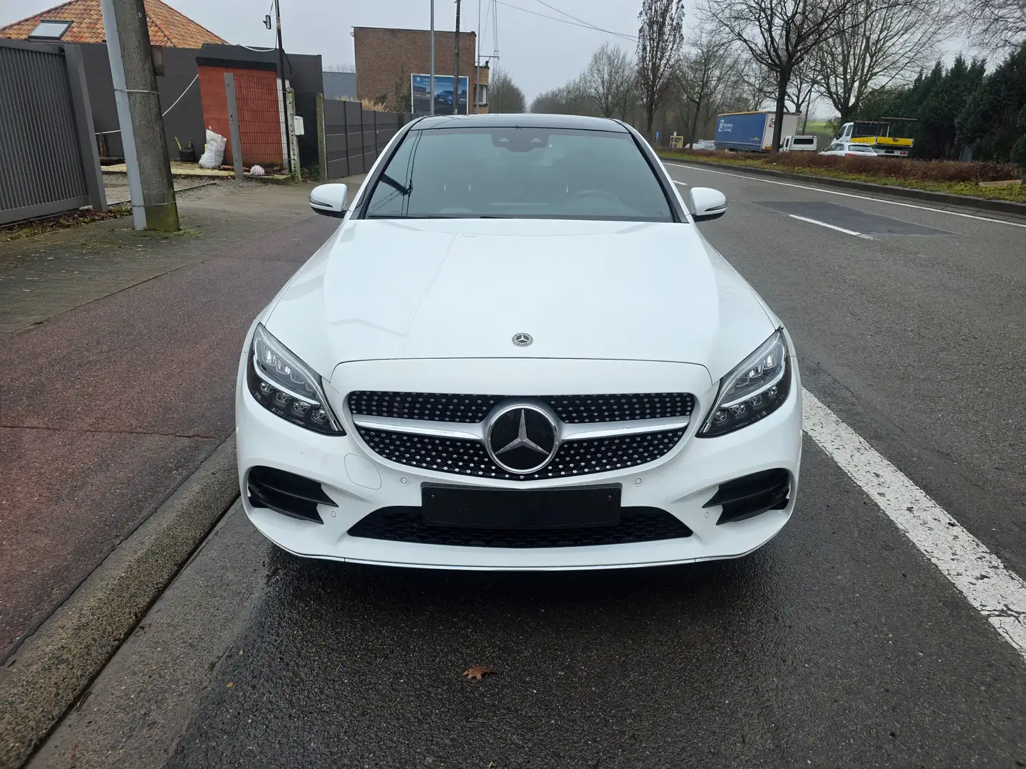Mercedes-Benz C 300 e 4-Matic PHEV AMG 1°EIG. FULL OPTIES NEW STAAT Blanc - 2