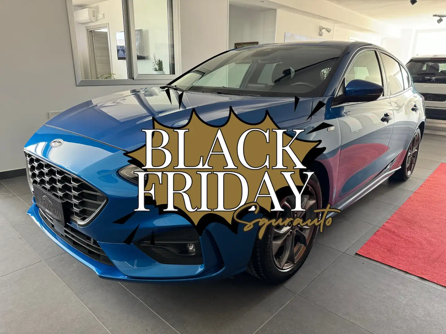 Ford Focus 1.5 ECOBLUE 120CV ST LINE 2021 Azul - 1