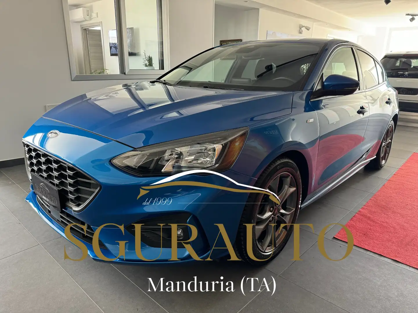 Ford Focus 1.5 ECOBLUE 120CV ST LINE 2021 Blu/Azzurro - 1