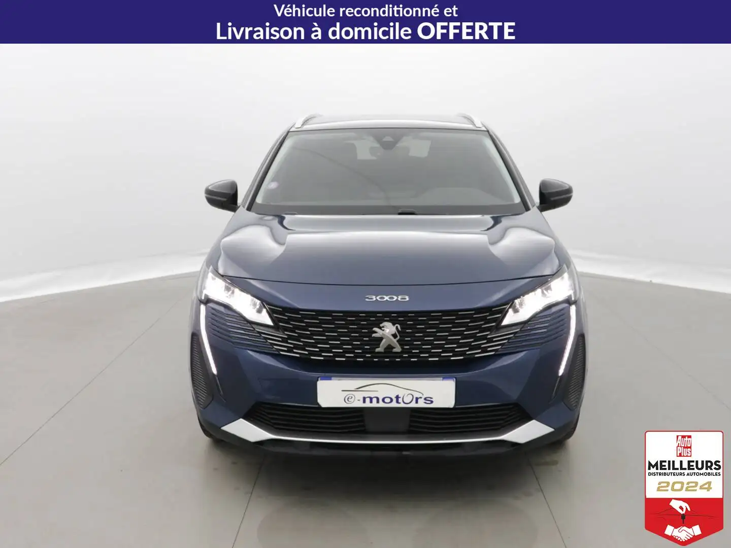Peugeot 3008 Hybrid 225 e-EAT8 Allure Pack Bleu - 2