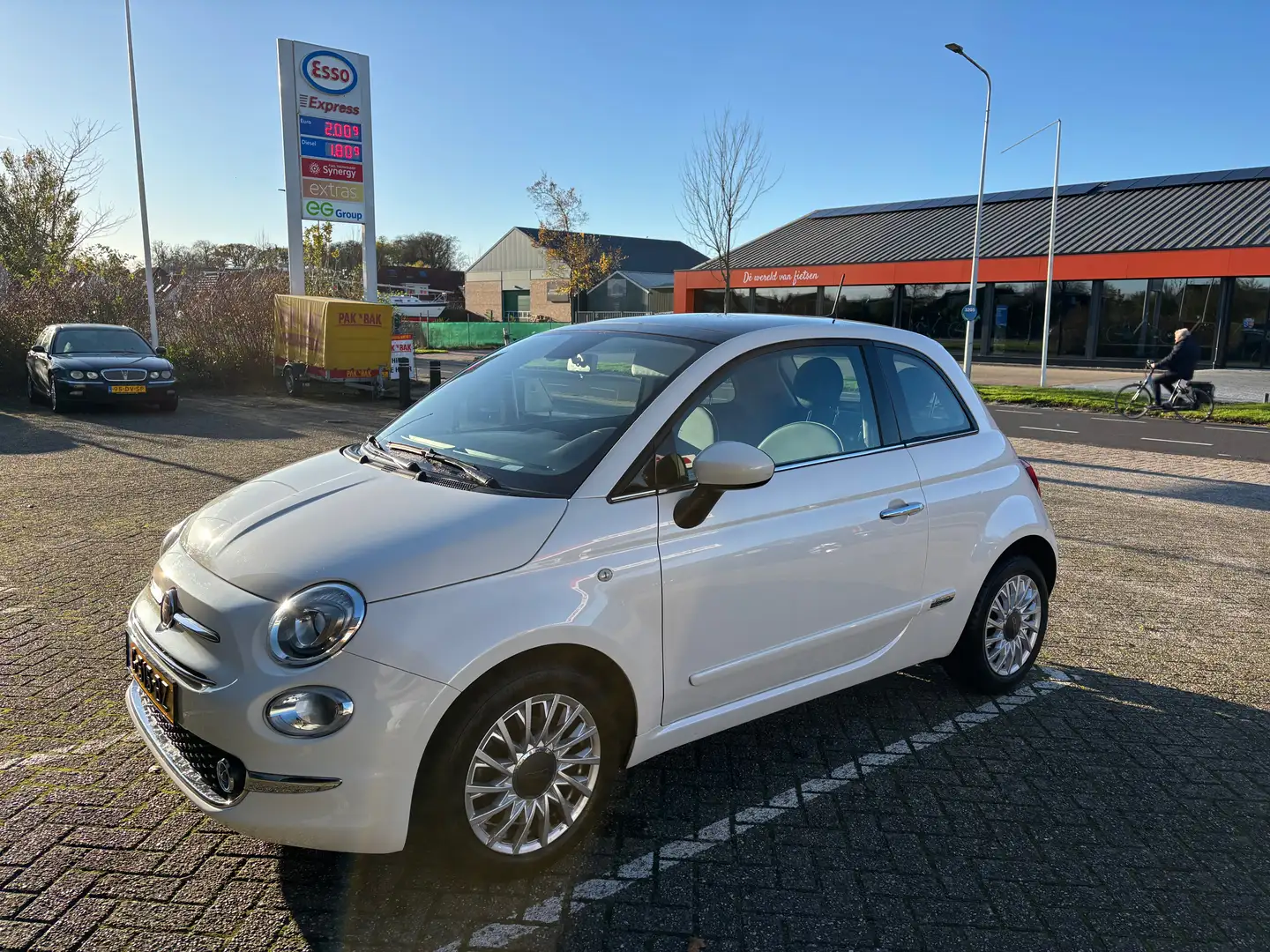 Fiat 500 500 0.9 TwinAir T Lounge Wit - 1