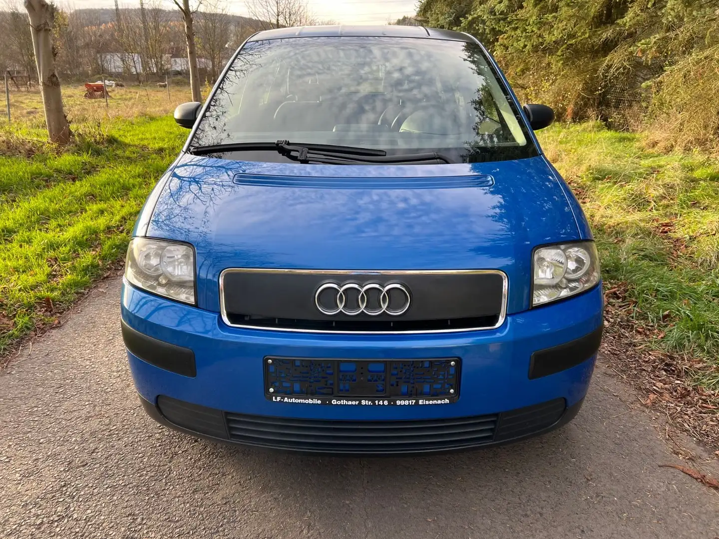 Audi A2 1.4TDI Coulor Storm Klima/ZV/LM/eFh... Blau - 2
