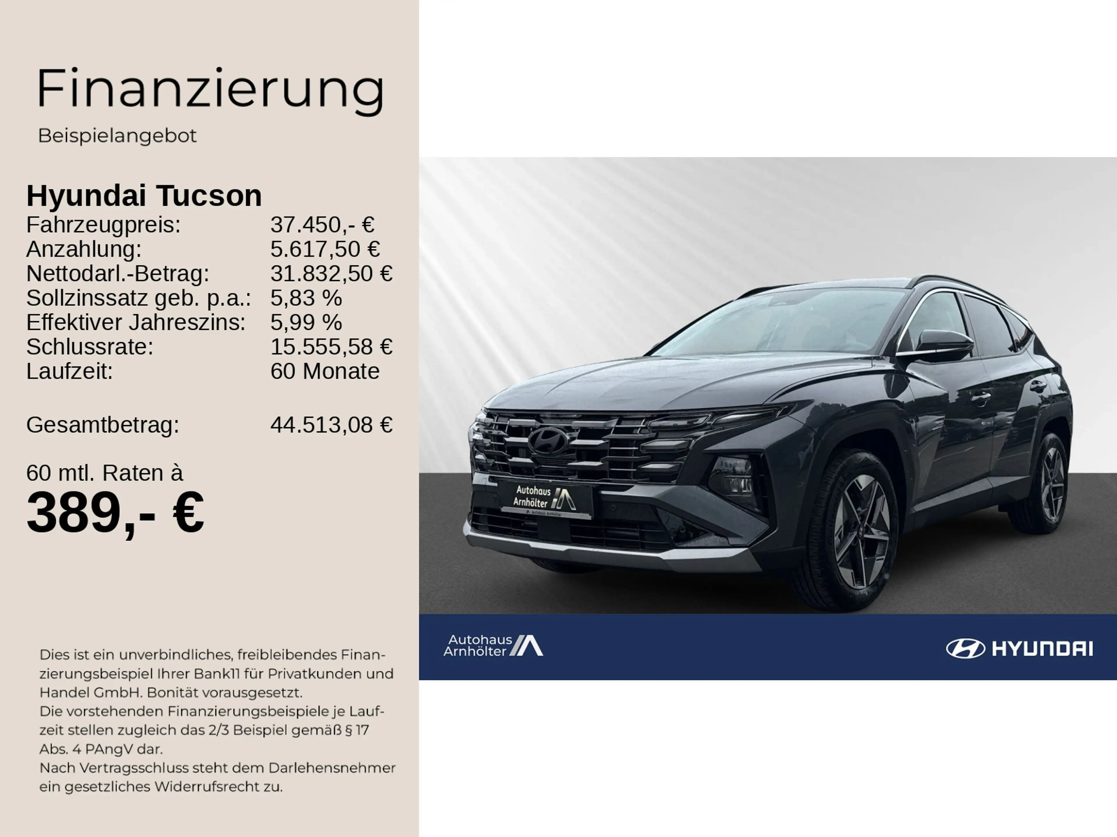 Hyundai TUCSON TUCSON MY27 HEV 1.6T-GDi 239PS 6-AT 2WD TREND+LM — photo 2