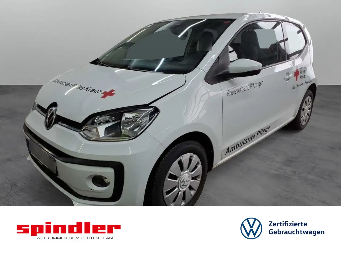 Volkswagen up! 1.0 - move up! / WeConnectGo, Bluetooth, SHZ Weiß - 1