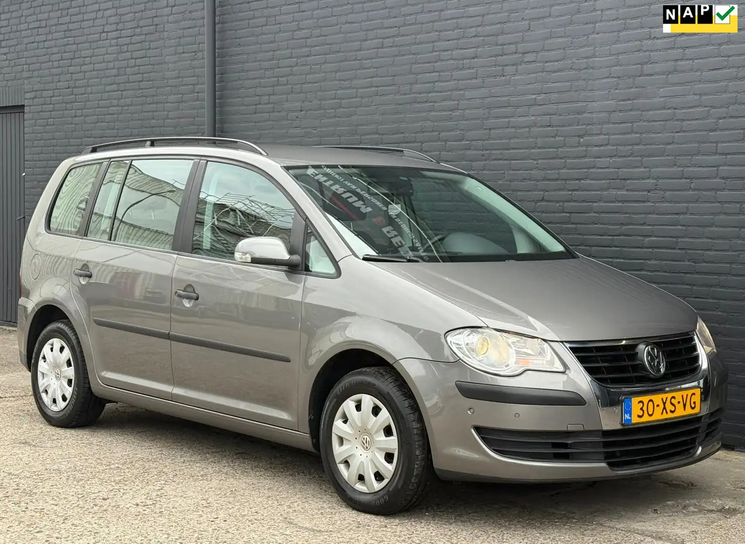 Volkswagen Touran 1.4 TSI Optive AIRCO | CRUISE | ELEK RAMEN | NWE A Gris - 1