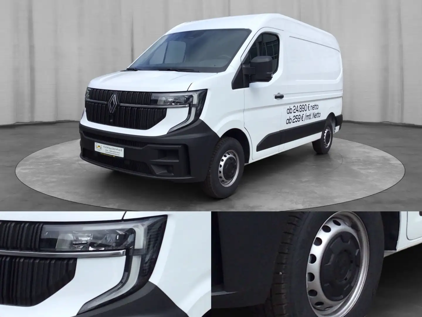 Renault Master IV Kasten 3,5t L2H2 150 BLUE dCi Extra Weiß - 1