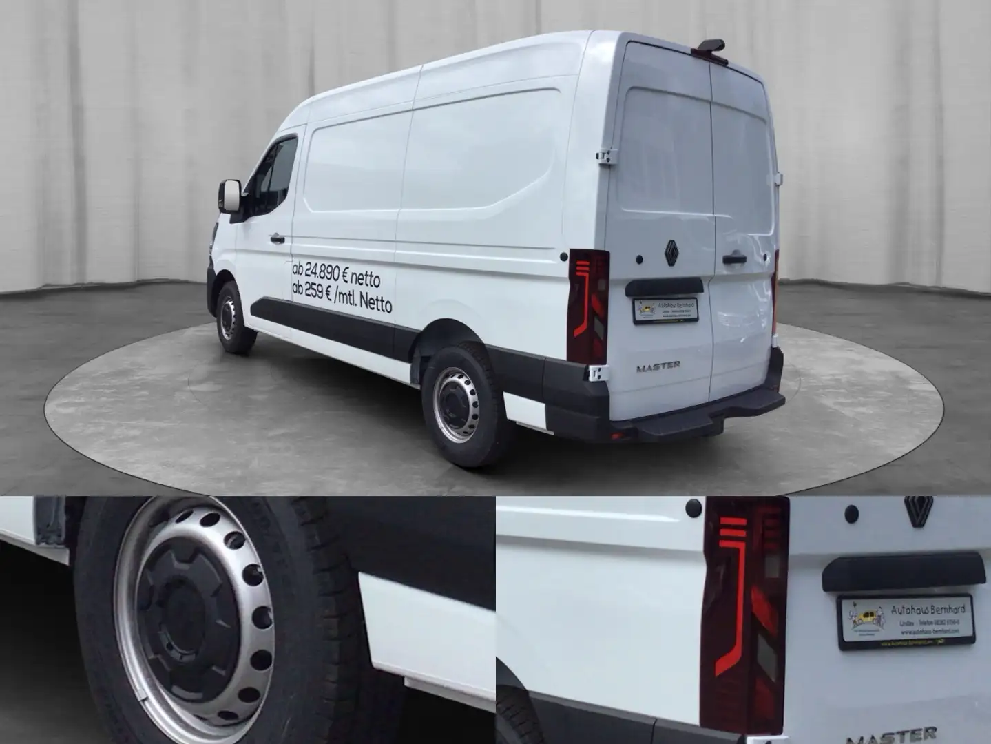Renault Master IV Kasten 3,5t L2H2 150 BLUE dCi Extra Weiß - 2
