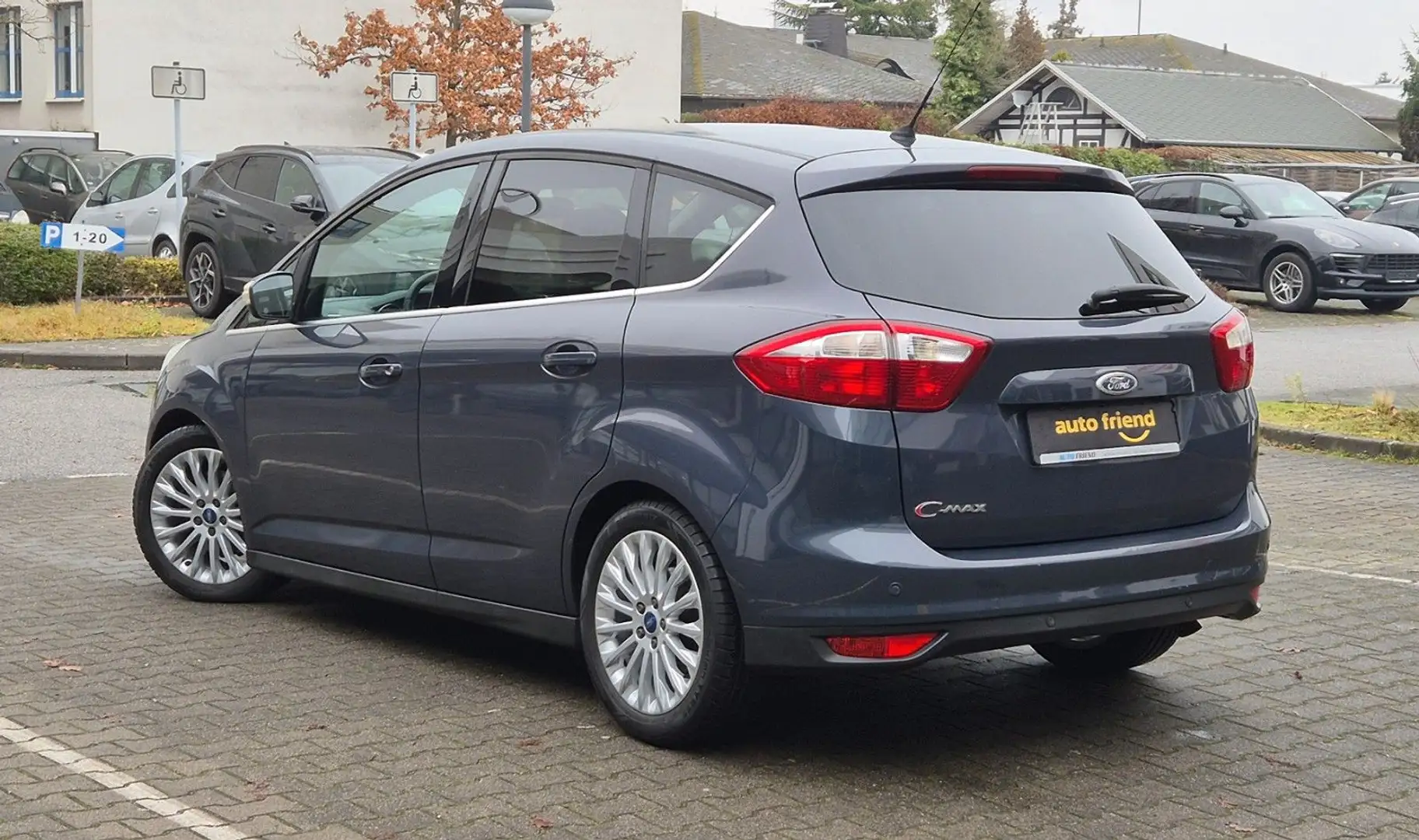 Ford C-Max C-MAX Titanium 150 PS *1. HAND* TOP AUSGESTATTET Gris - 2
