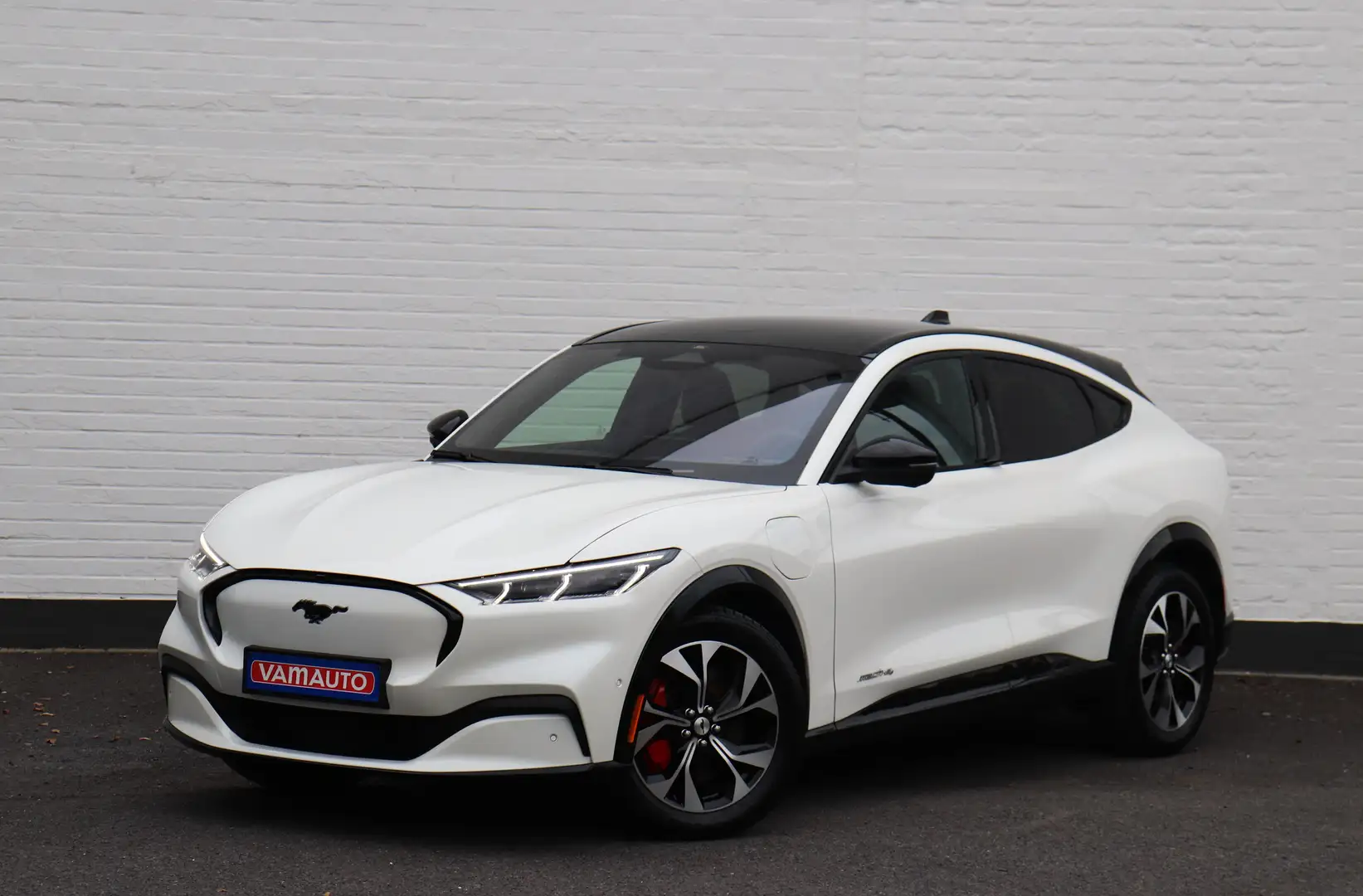 Ford Mustang Mach-E AWD Premium - Pano/Keyess/B&O/Memory/Leather/360 Blanc - 1