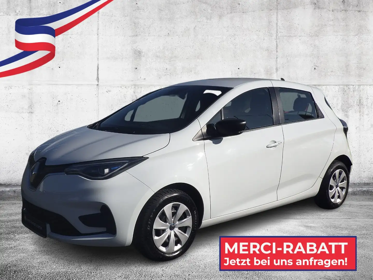 Renault ZOE LIFE R110 Batteriekauf ZE40 nur mir Wallbox Kabel Wit - 1