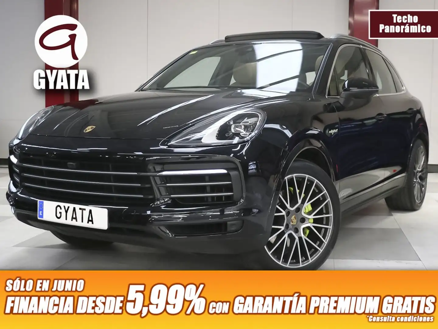 Porsche Cayenne E-Hybrid Aut. Negro - 1