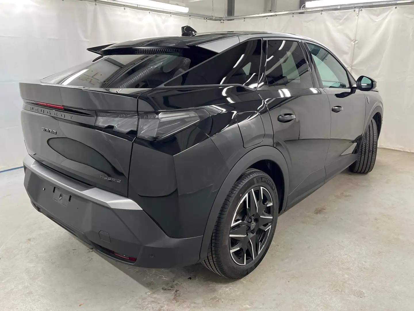 Peugeot 3008 Hybrid 145 e-DCS6 GT AHK Shz v+h Navi LED-Pixel... Schwarz - 1