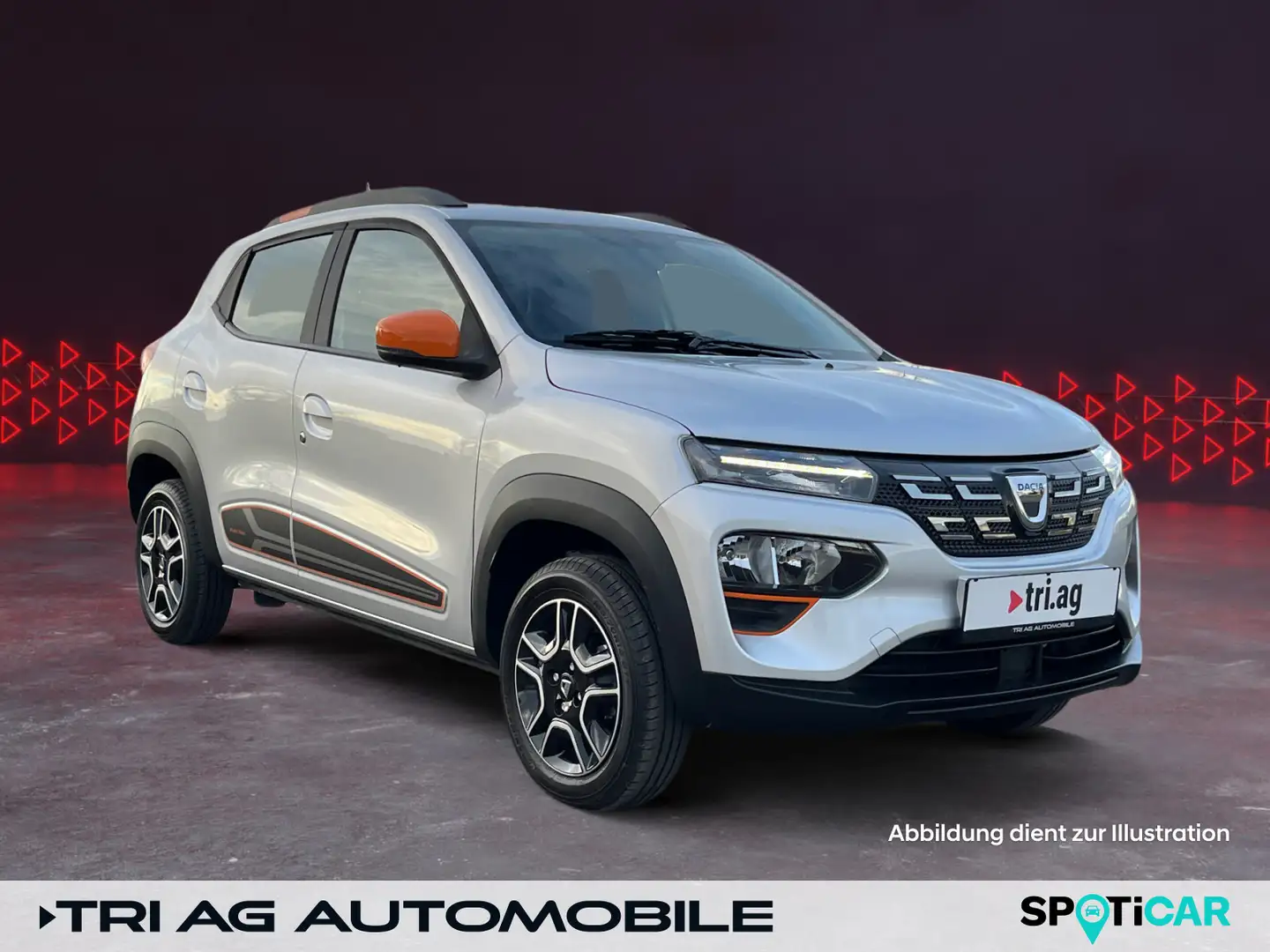 Dacia Spring Electric Comfort Plus Look-Paket Orange C Gris - 1