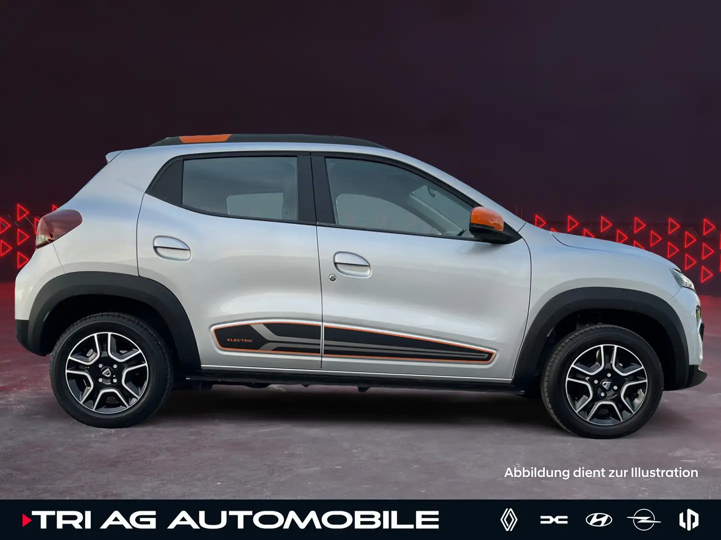 Dacia Spring Comfort Plus Look-Paket Orange CCS-Ladean Grau - 2