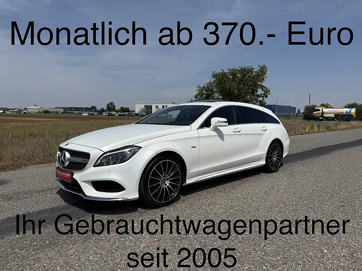 Mercedes-Benz CLS 250 d AMG-Line 4MATIC Shooting Brake Aut. Weiß - 1