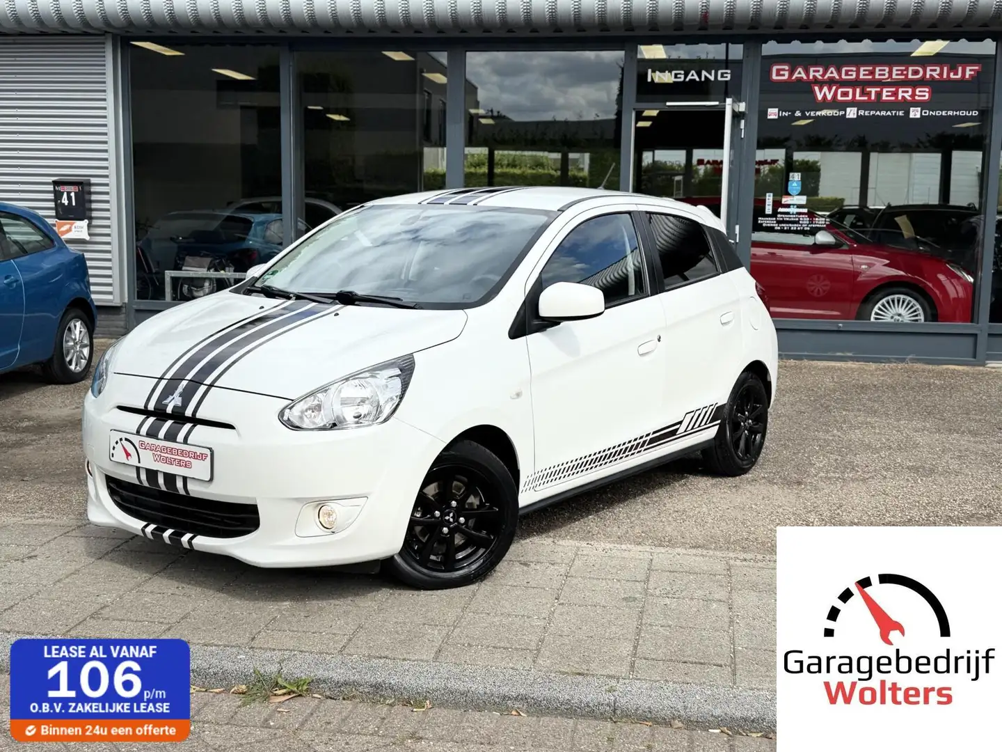 Mitsubishi Space Star 1.2 Instyle airco stoelverwarm. nw apk Blanc - 1