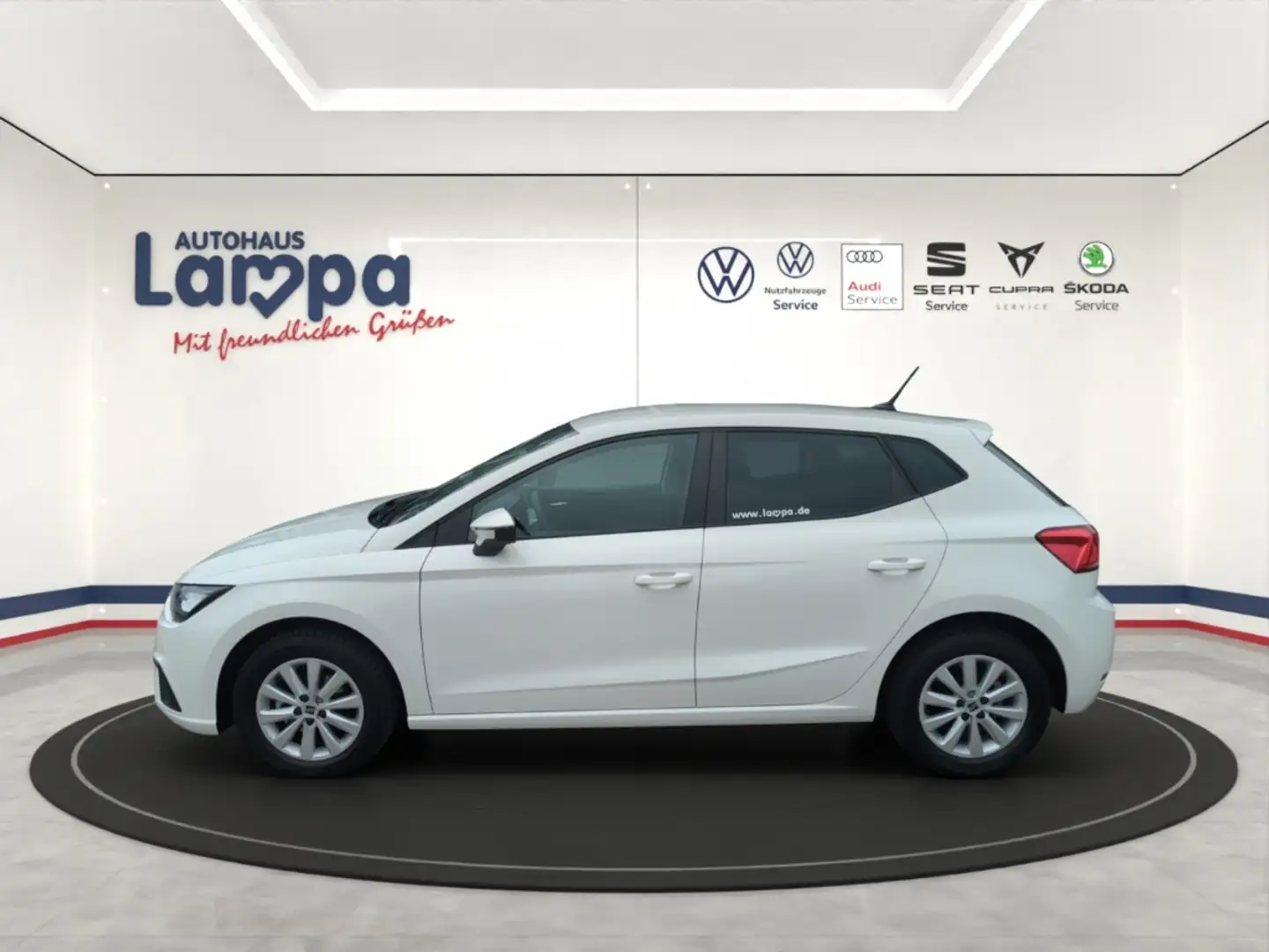 SEAT Ibiza Style 1.0TSI 5-Gang  Sitzh., Temp., LED Weiß - 2