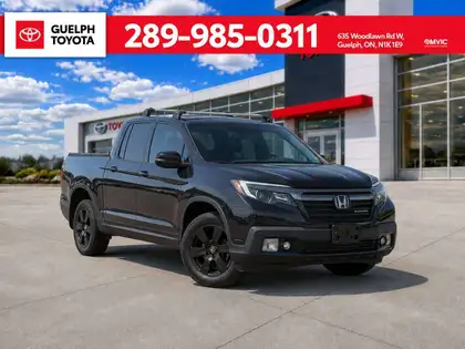 Black 2020 Honda Ridgeline Pickup Truck All-Wheel Drive 9-Speed Automatic