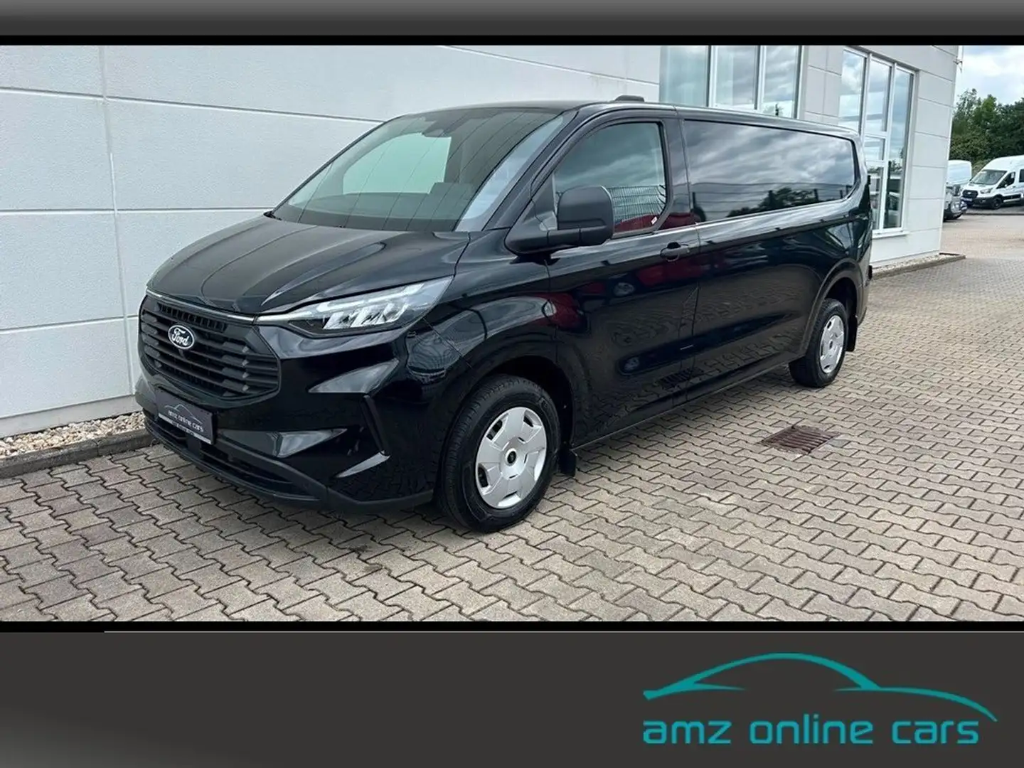 Ford Transit Custom FT320 L2 Trend LED*man. DPF*70L Noir - 1