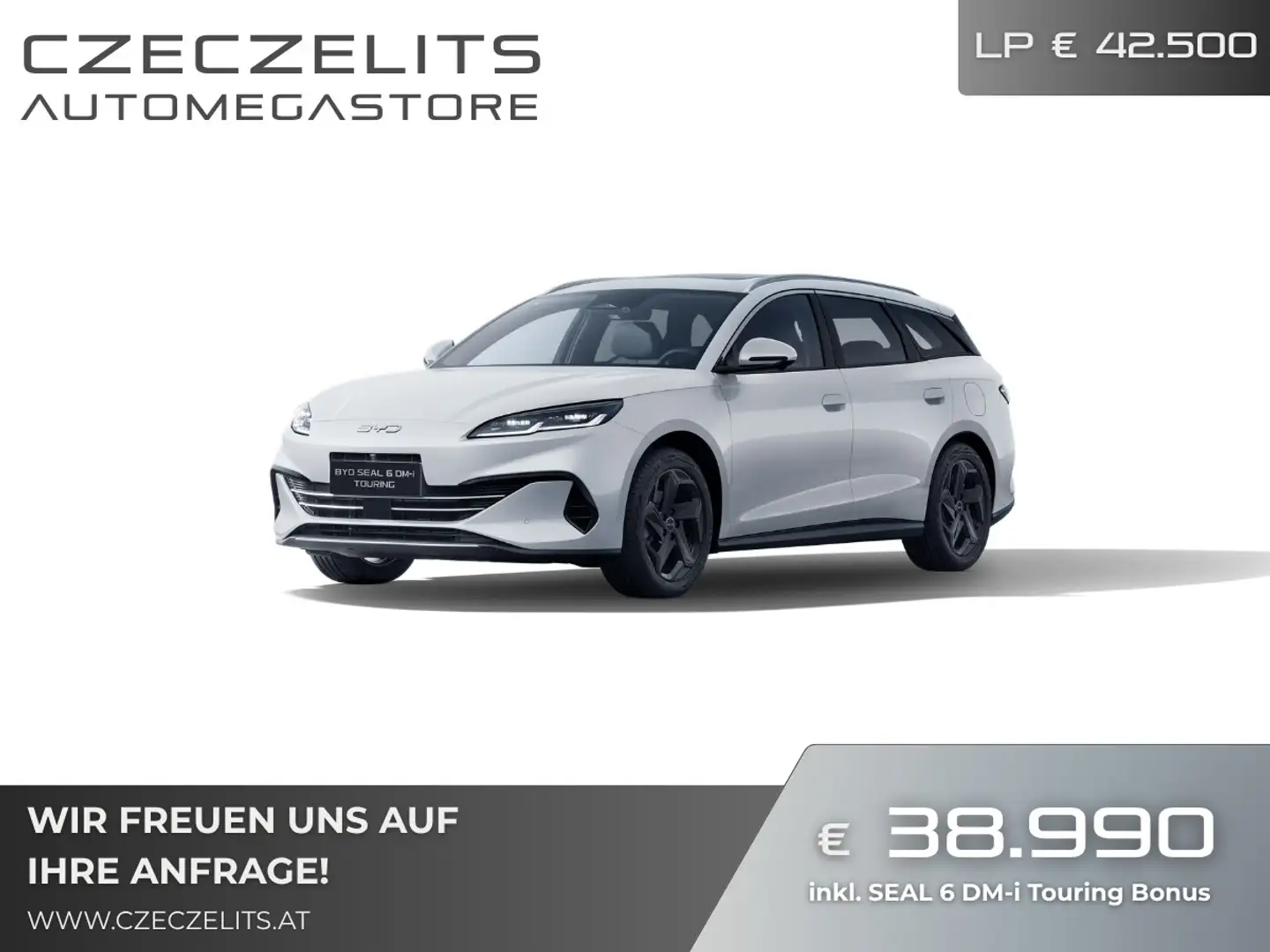 BYD Seal 06 DM-i Touring Comfort *In Kürze Verfügbar* Білий - 1