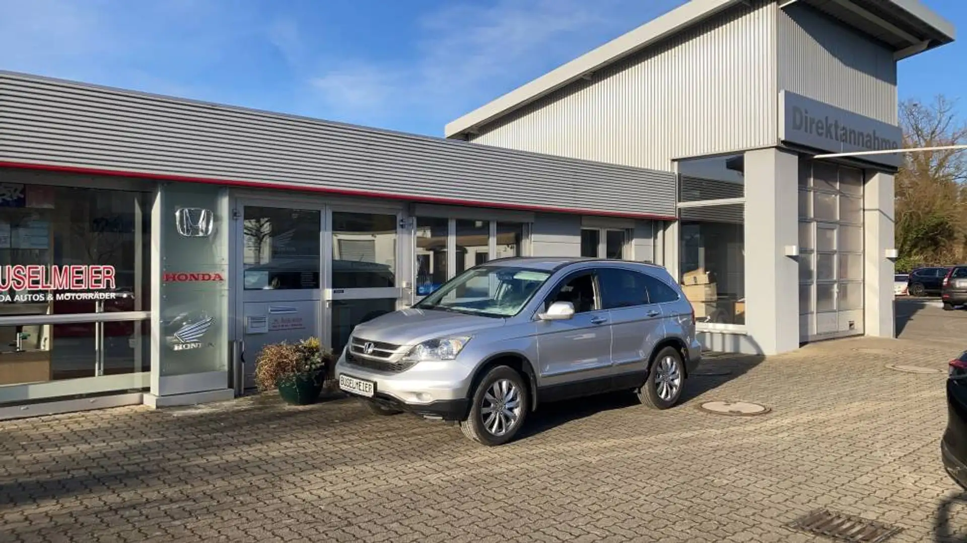 Honda CR-V 2.0 4WD Automatik AHK PDC Silber - 1
