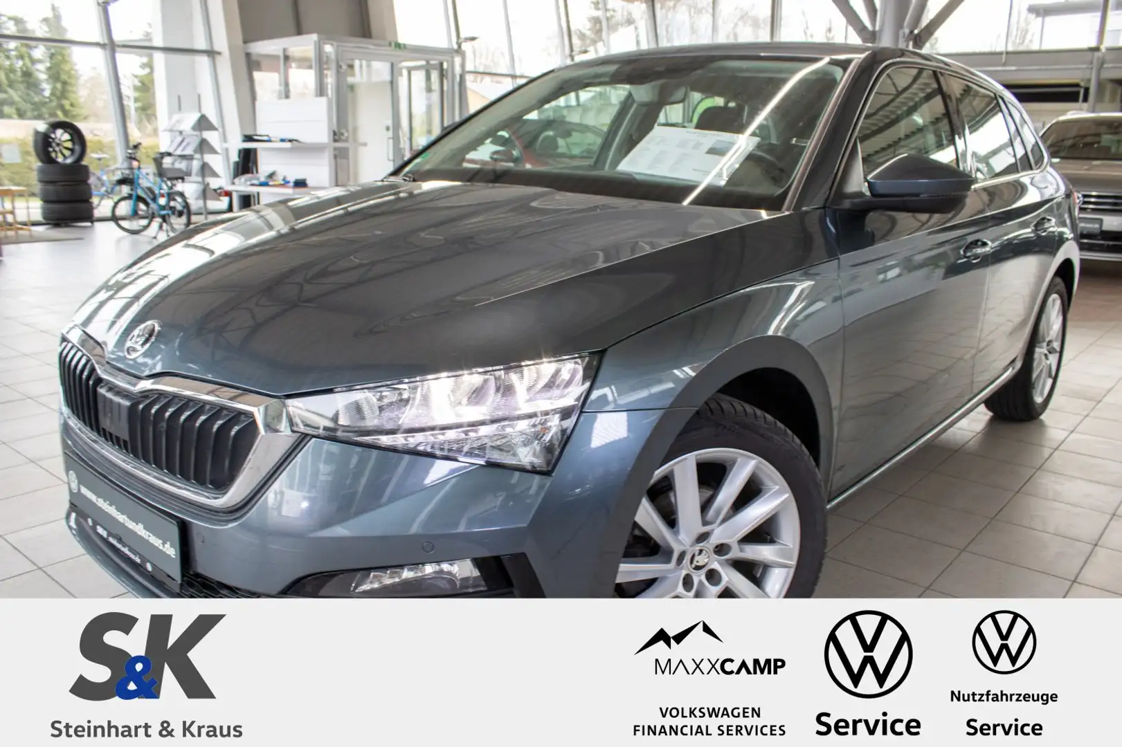 Skoda Scala 1.5 TSI  #Style #AHK #Sitzheizung Gris - 1