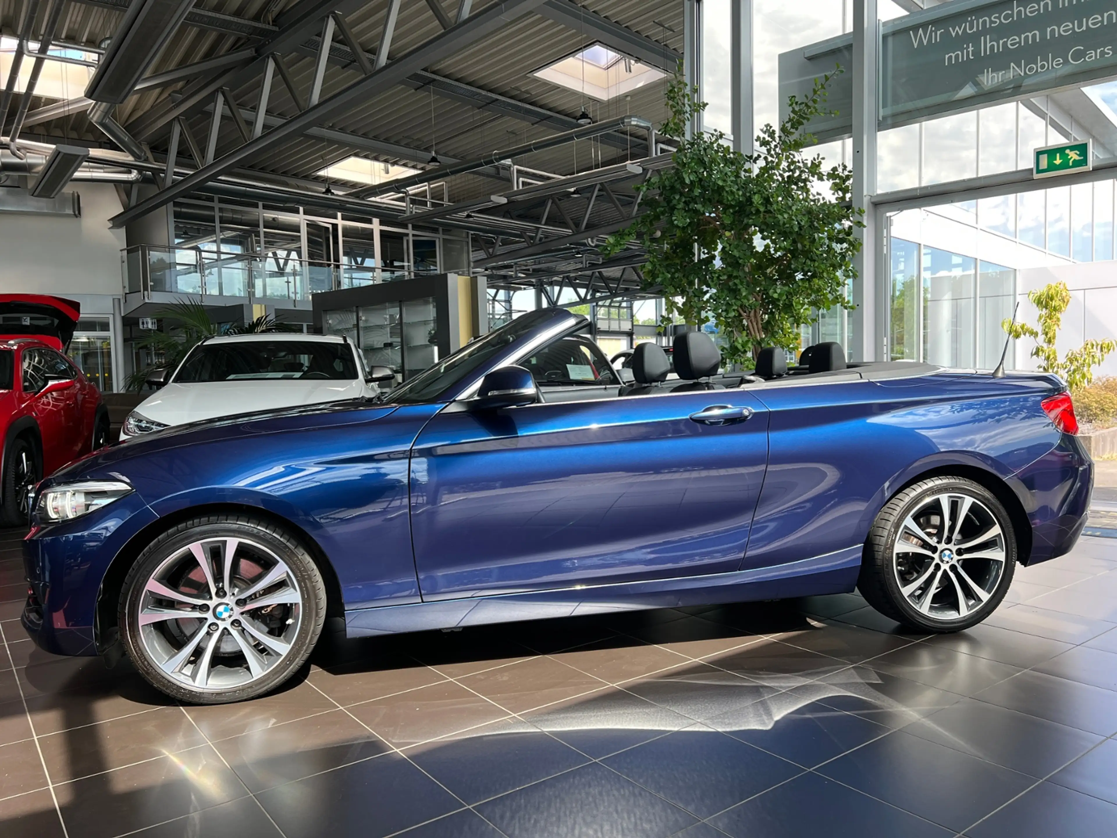 BMW 230 i Cabrio Sport Line H/K LEDER LED NAV RFK 18" — photo 5