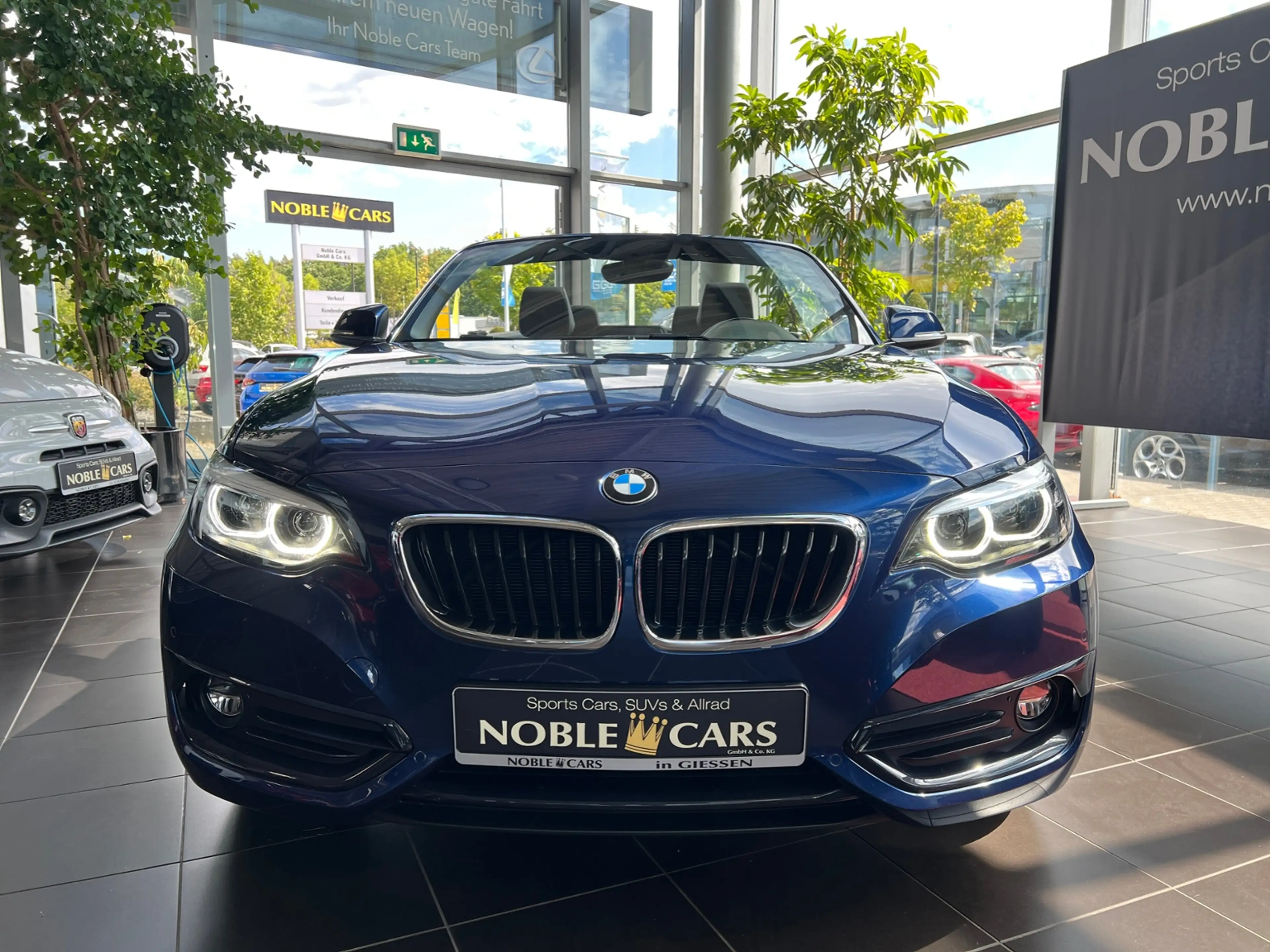 BMW 230 i Cabrio Sport Line H/K LEDER LED NAV RFK 18" — photo 3