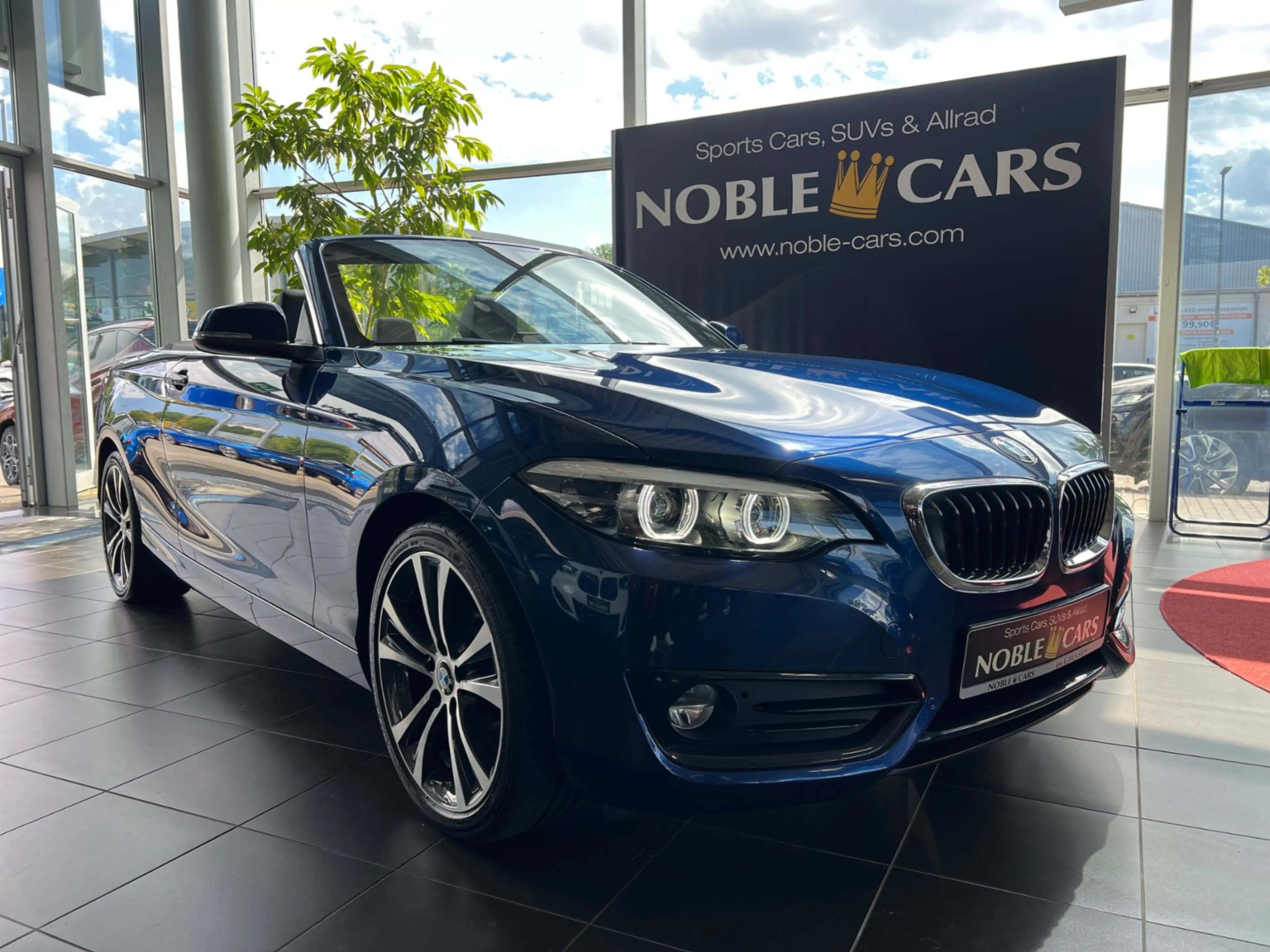BMW 230 i Cabrio Sport Line H/K LEDER LED NAV RFK 18"