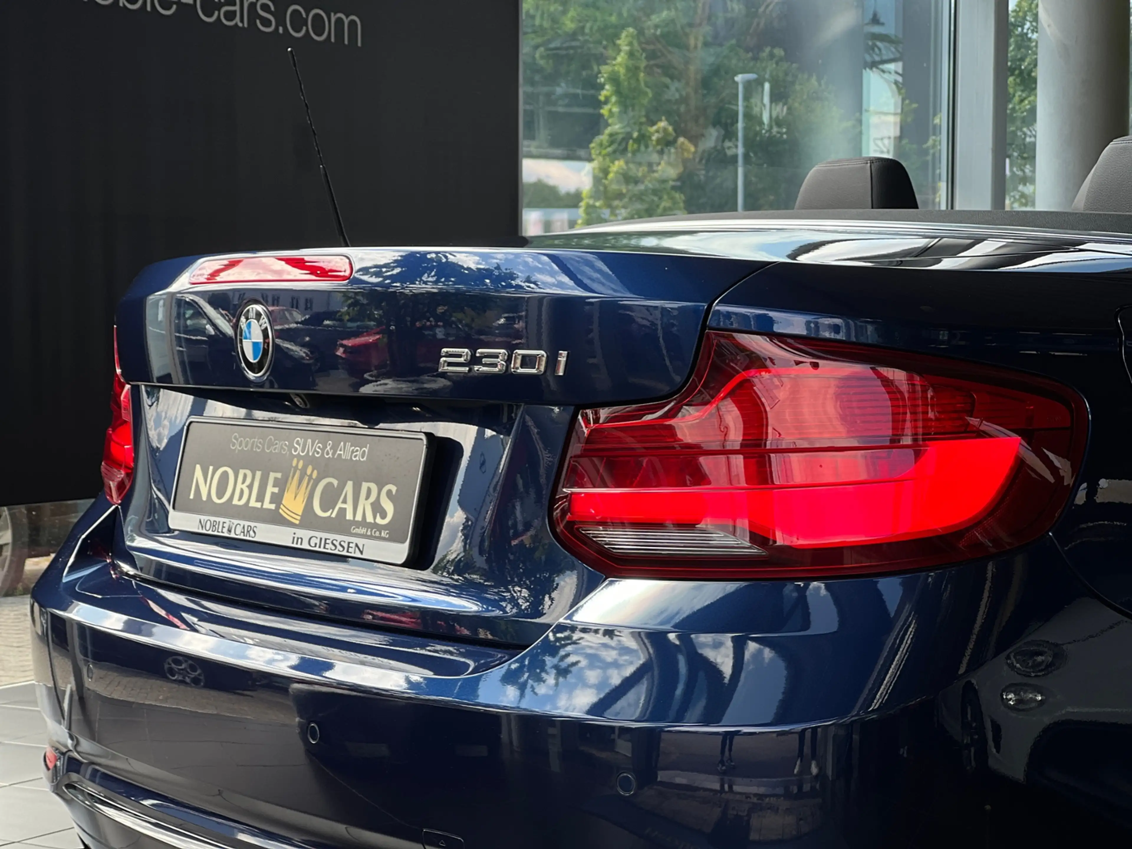 BMW 230 i Cabrio Sport Line H/K LEDER LED NAV RFK 18" — photo 9
