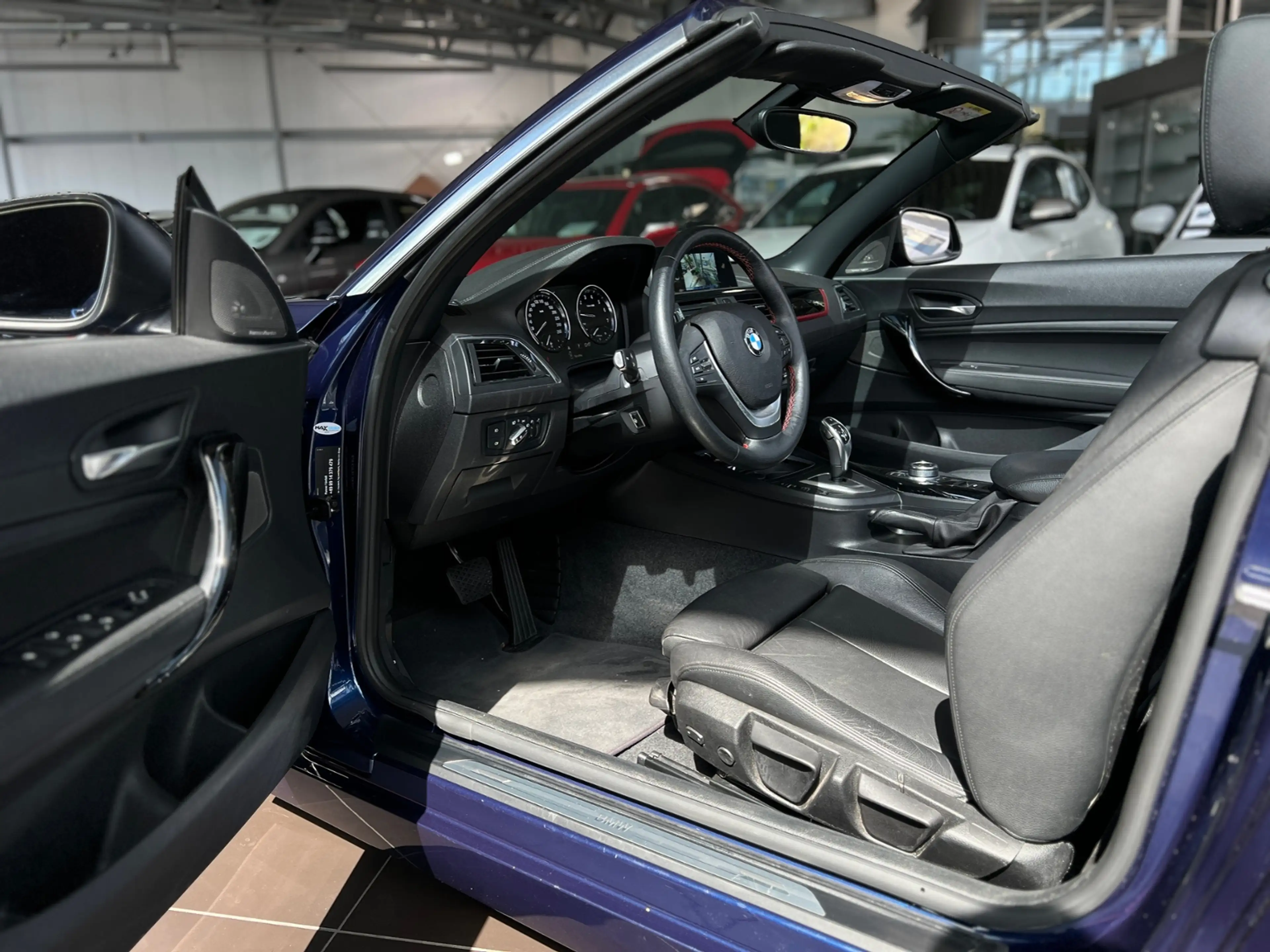 BMW 230 i Cabrio Sport Line H/K LEDER LED NAV RFK 18" — photo 10