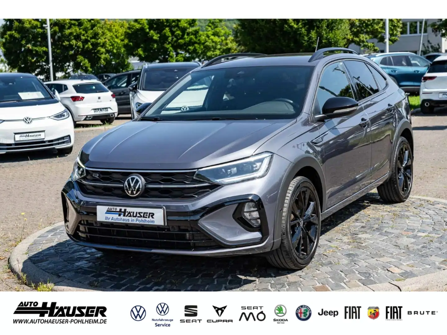 Volkswagen Taigo R-Line 1.0 TSI DSG AHK NAVI KAMERA ACC PARK LED AP Grau - 1