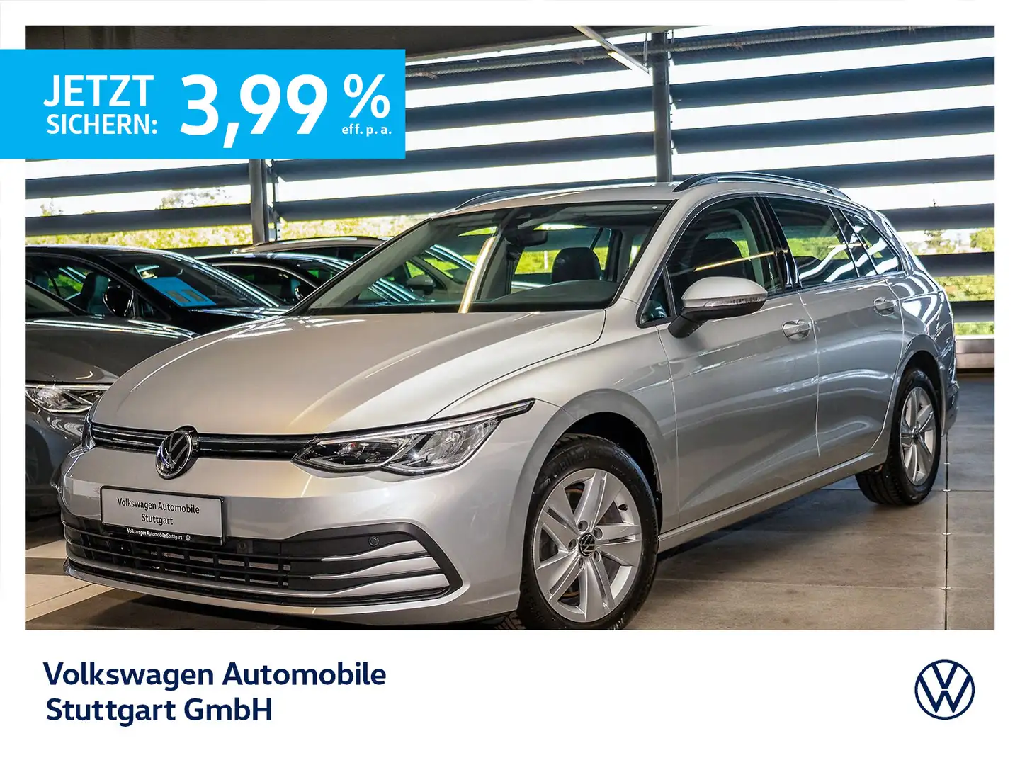 Volkswagen Golf Variant Golf 8 Variant Life 2.0 TDI Navi Tempomat Silber - 1