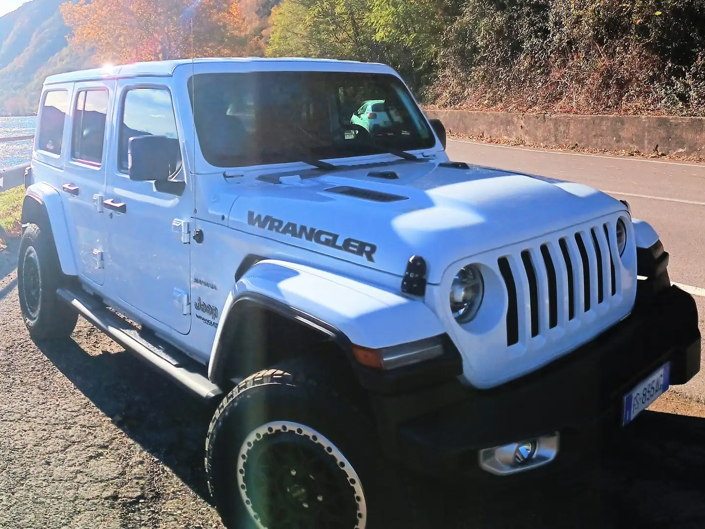 Jeep Wrangler Wrangler Unlimited 2.2 mjt II Sahara Bianco - 2