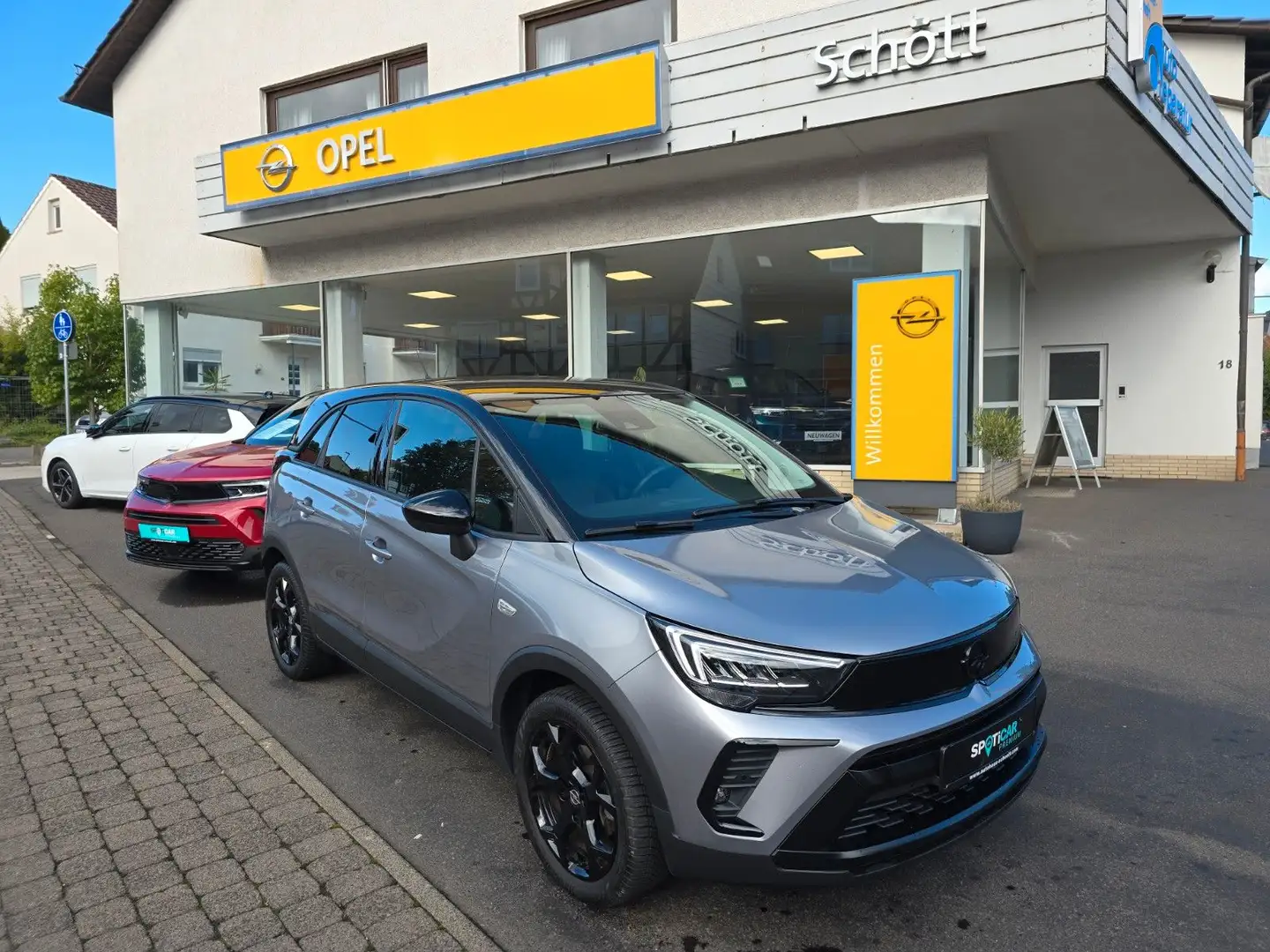 Opel Crossland X Crossland Elegance 1.2/LED/NAVI/GRA/WINTERPAKET/ Grau - 1