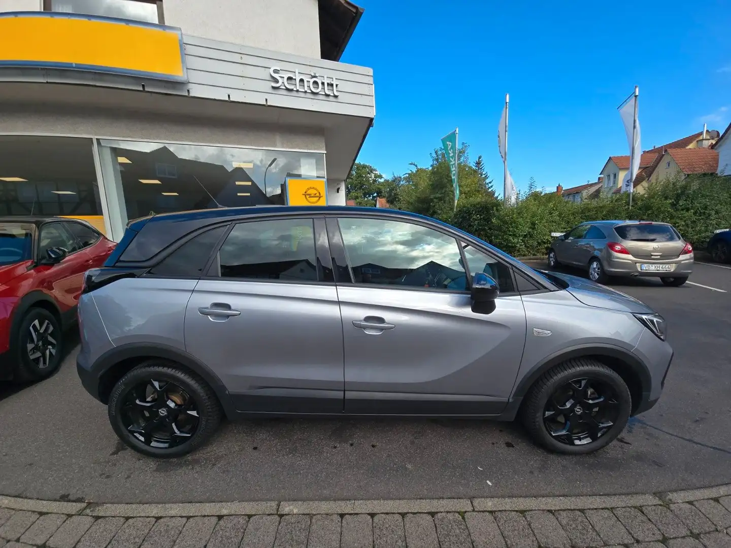 Opel Crossland X Crossland Elegance 1.2/LED/NAVI/GRA/WINTERPAKET/ Grau - 2