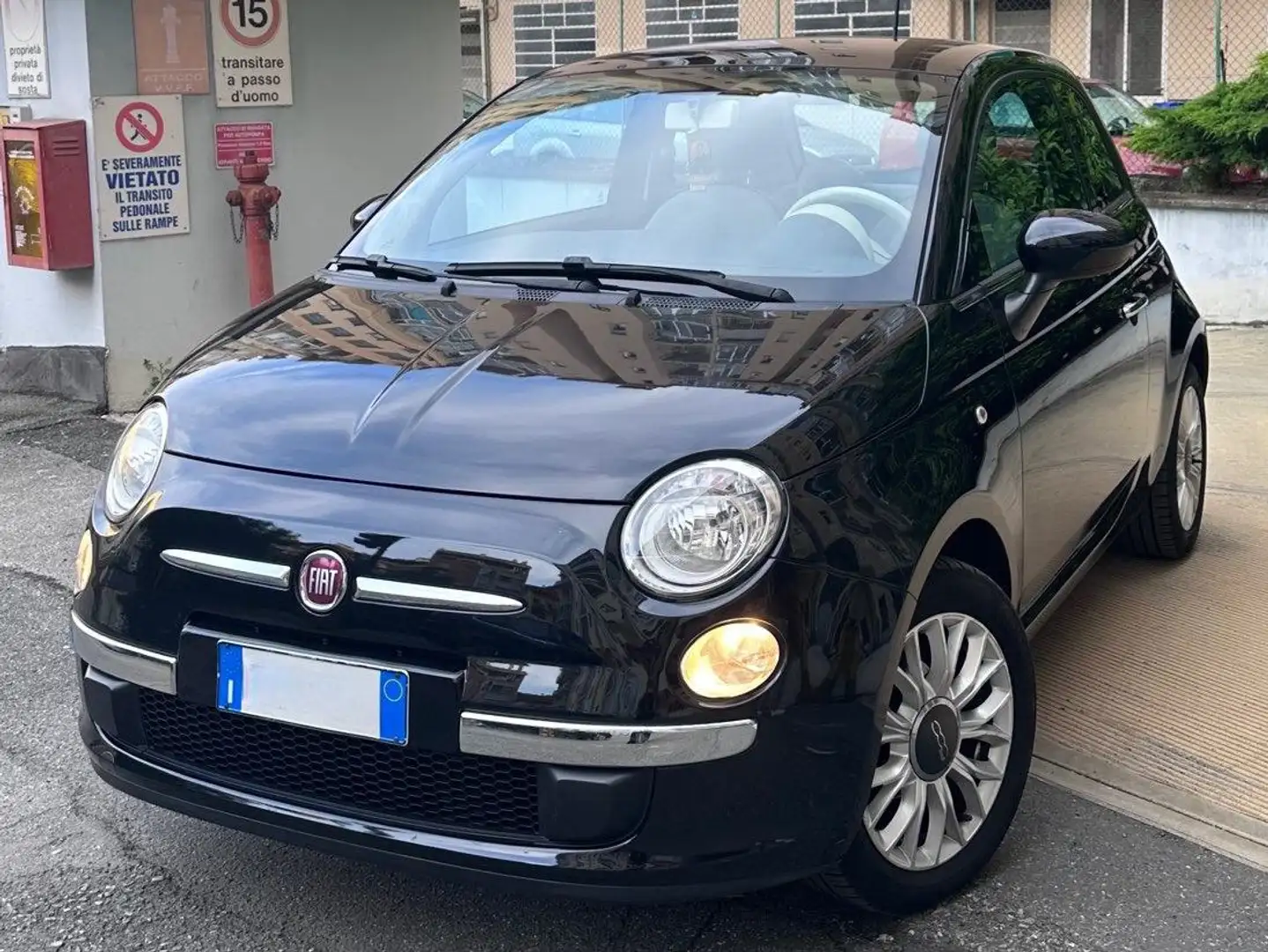 Fiat 500 LOUNGE Nero - 1